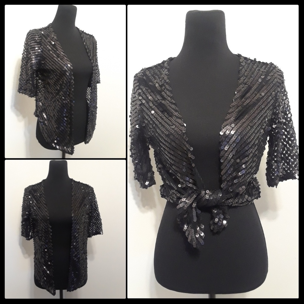 Glamorous Sparkling Sequin Jacket
